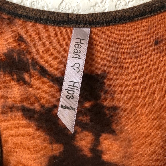 Upcycled bleach dye crop top tank top S - Picture 2 of 4